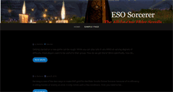 Desktop Screenshot of esosorcerer.com