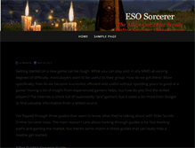 Tablet Screenshot of esosorcerer.com